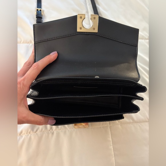 Michael Kors Lita Crossbody with Gold Accent - Removable Strap - Picture 5 of 16